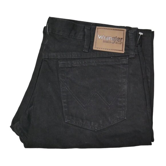 Wrangler Durable Rugged Wear Outdoor Relaxed Fit Jean Men's Size 36x34 Black NEW - Picture 1 of 8
